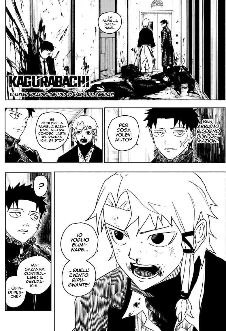Kagurabachi Capitolo 020 Scan ITA