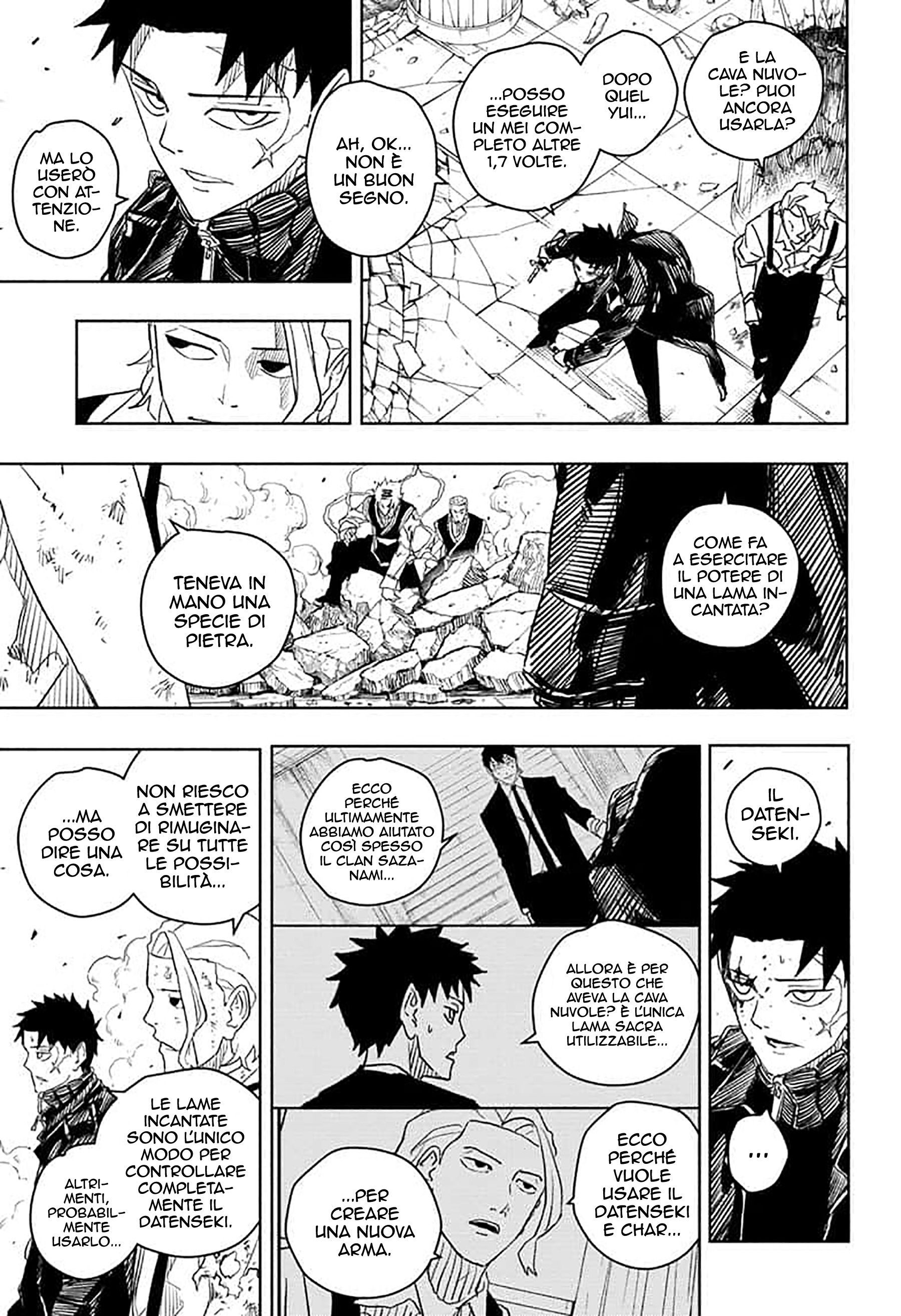 Kagurabachi Capitolo 034 Scan ITA