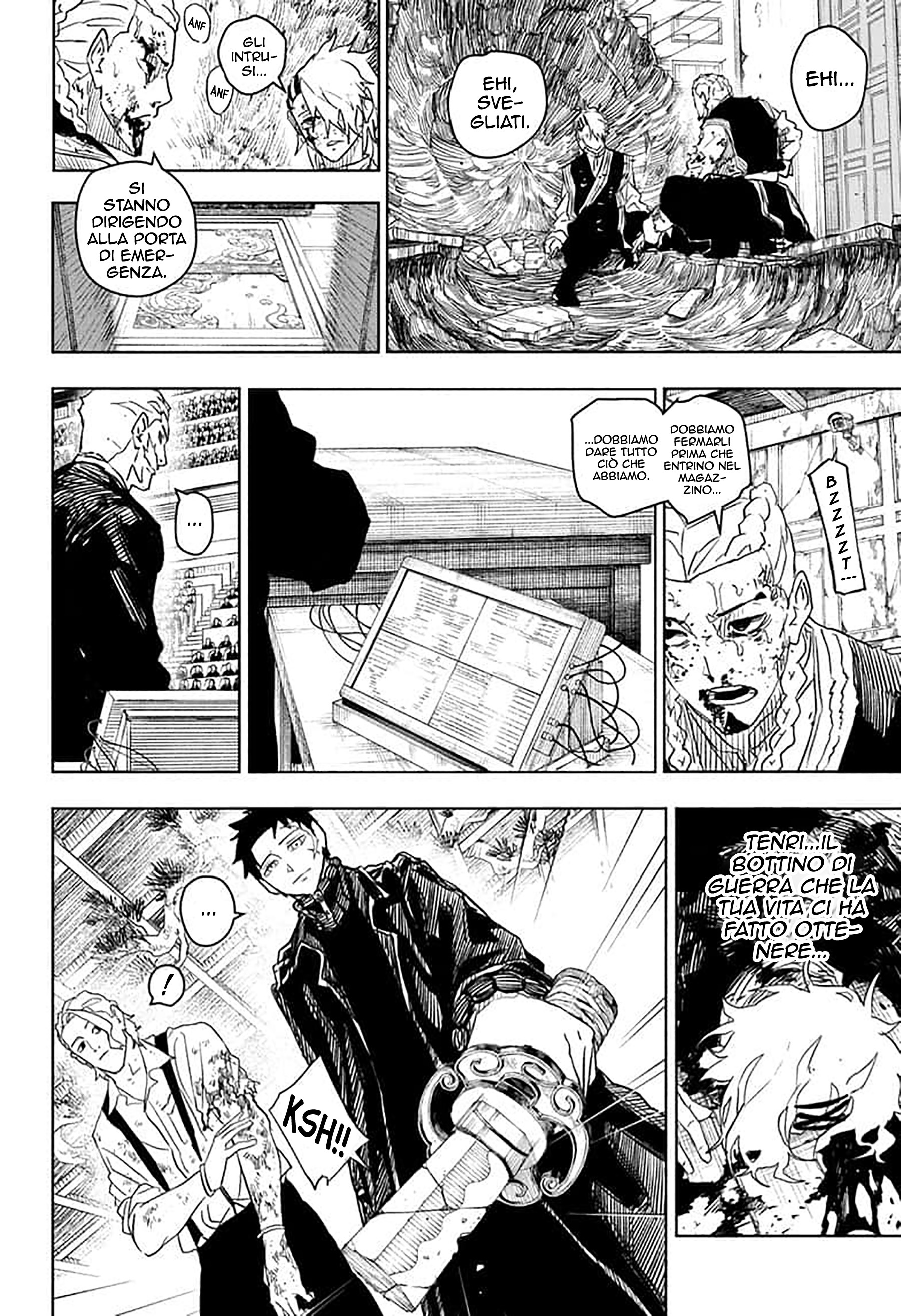 Kagurabachi Capitolo 037 Scan ITA