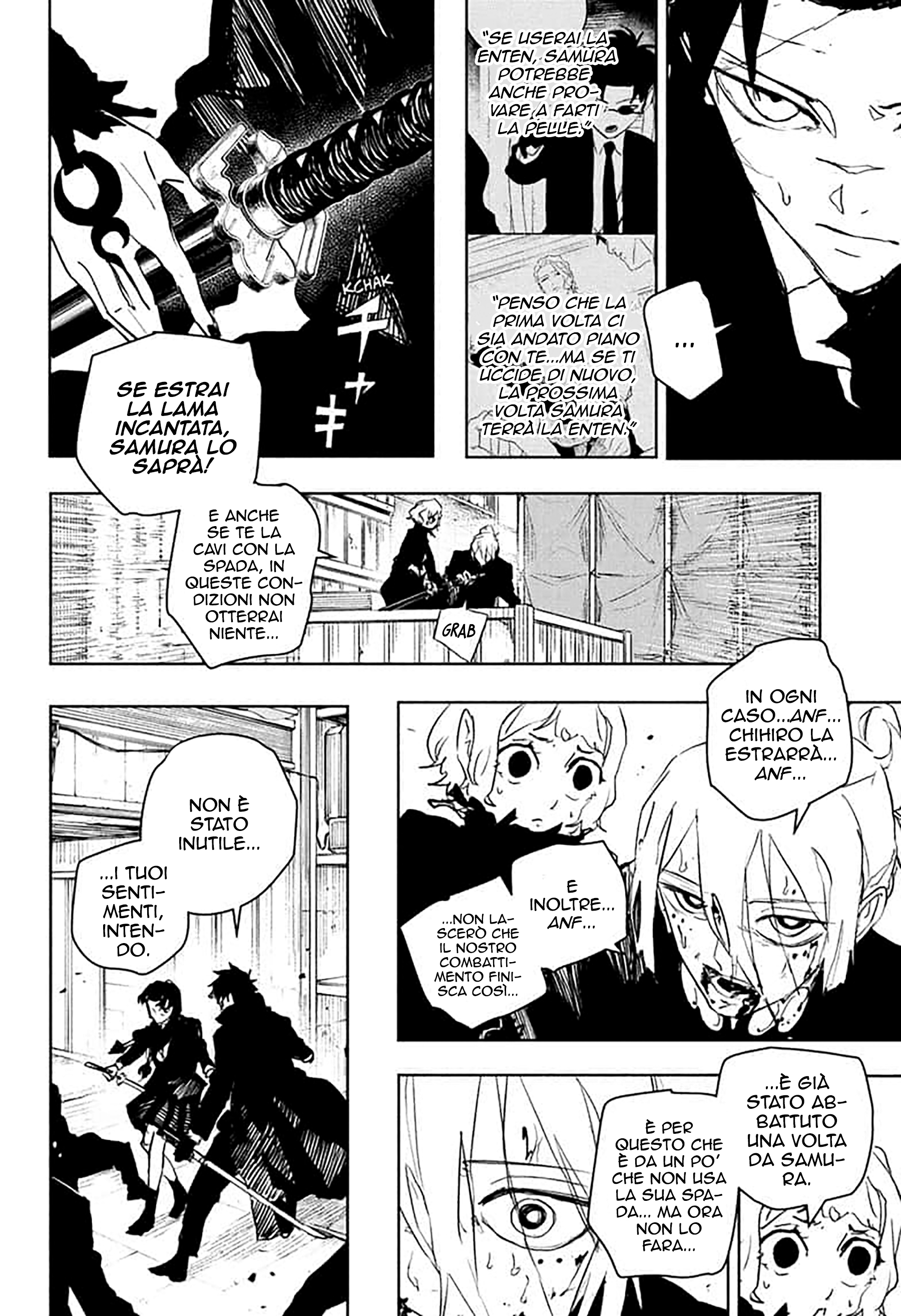 Kagurabachi Capitolo 074 Scan ITA