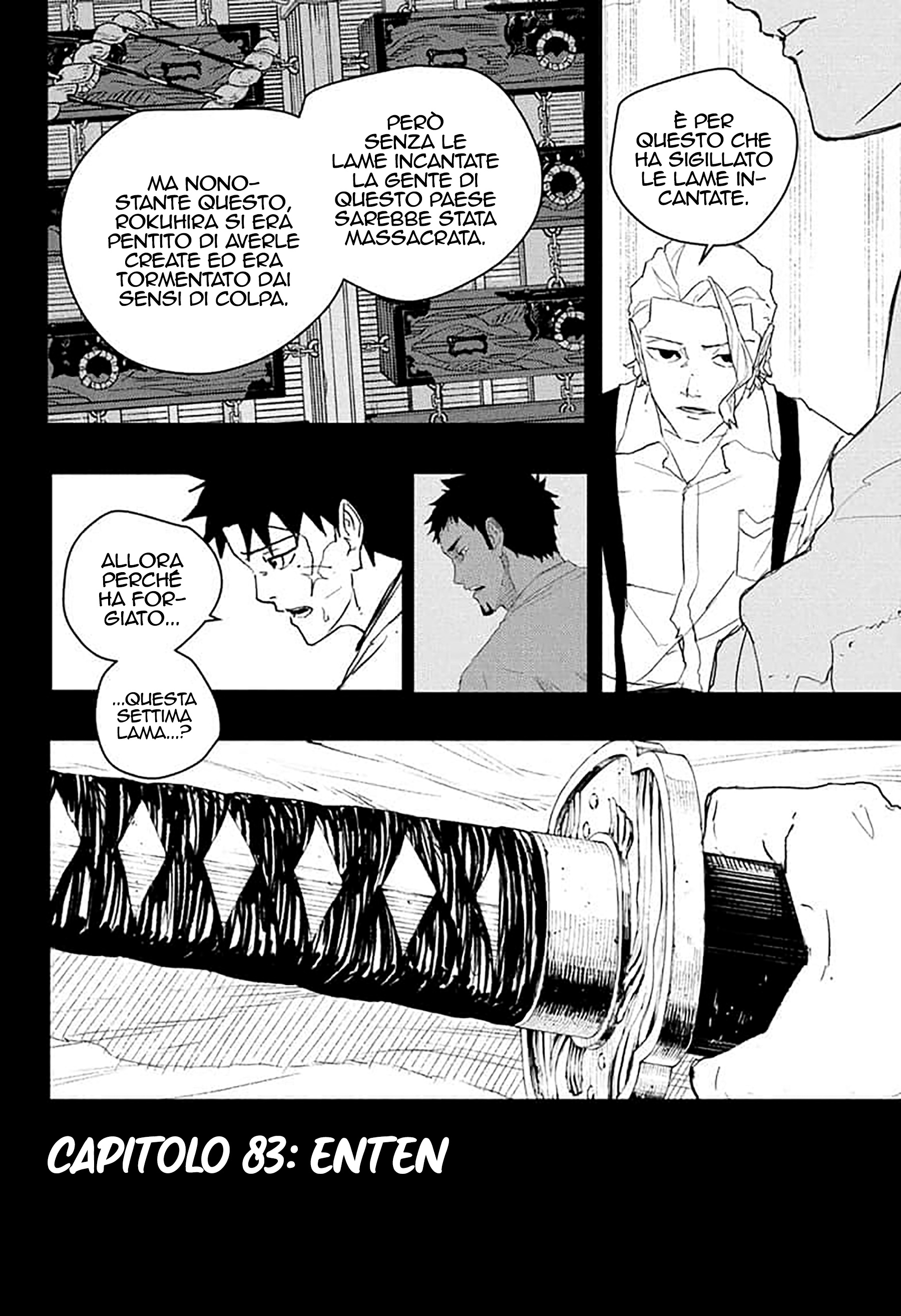 Kagurabachi Capitolo 083 Scan ITA