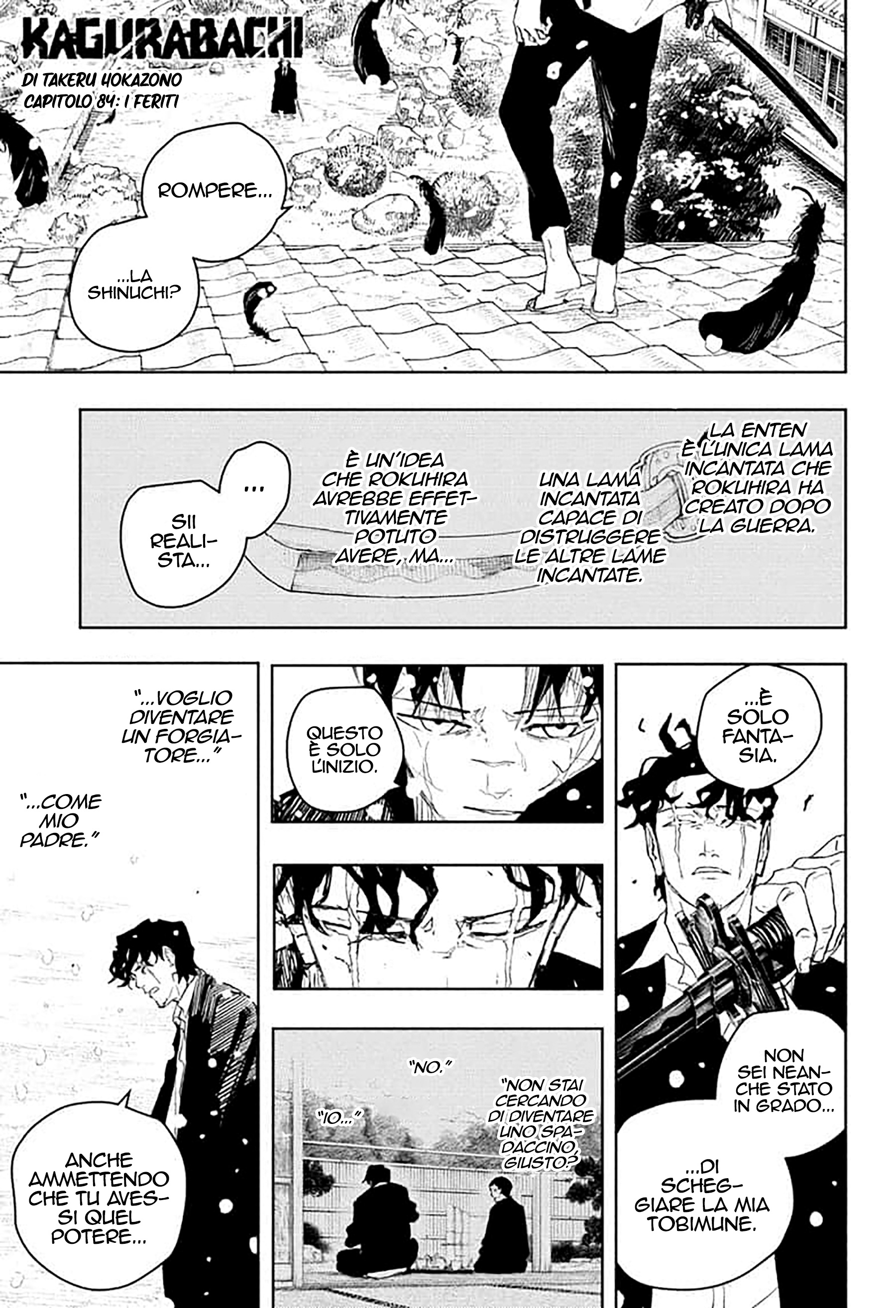 Kagurabachi Capitolo 084 Scan ITA