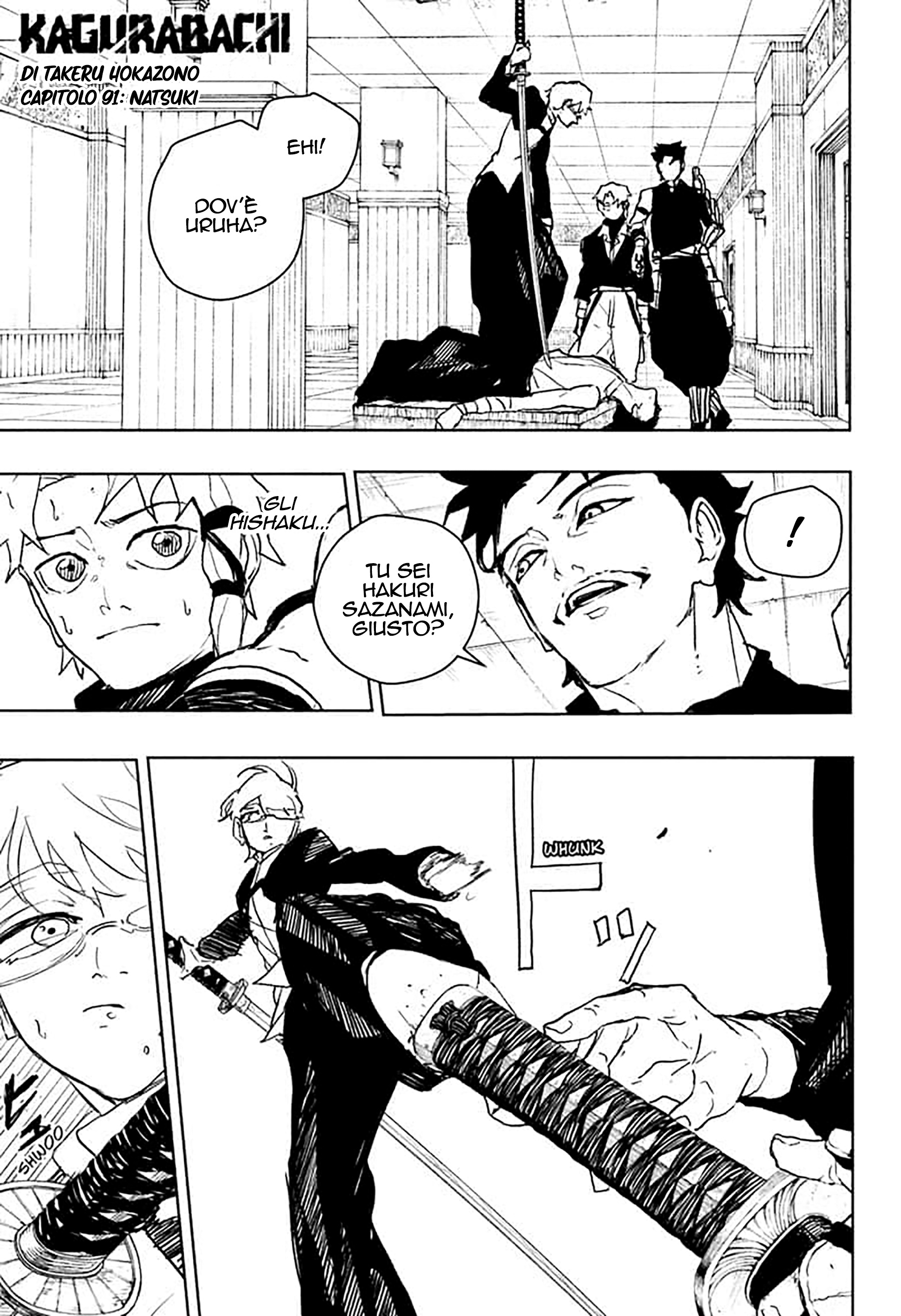 Kagurabachi Capitolo 091 Scan ITA