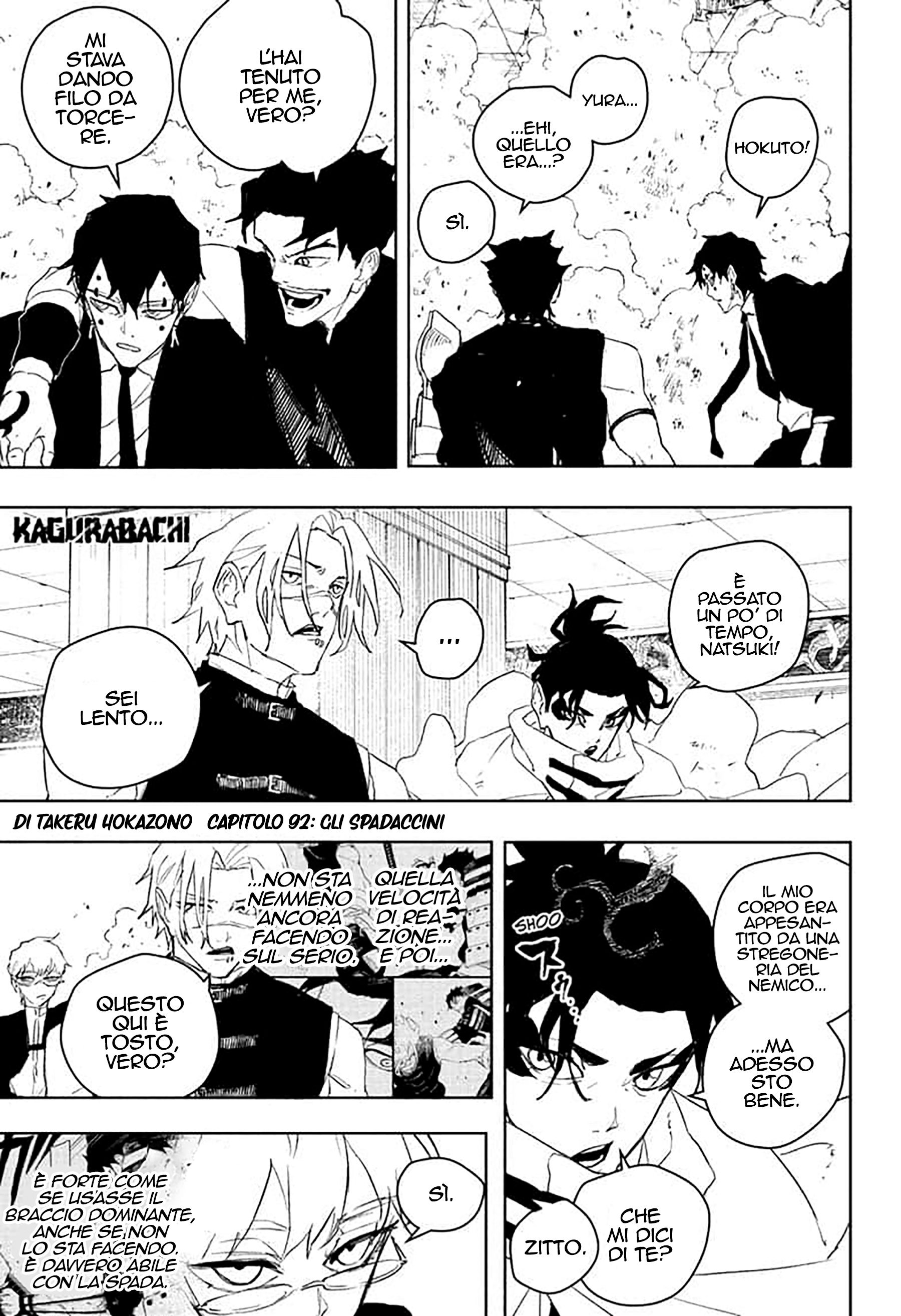 Kagurabachi Capitolo 092 Scan ITA