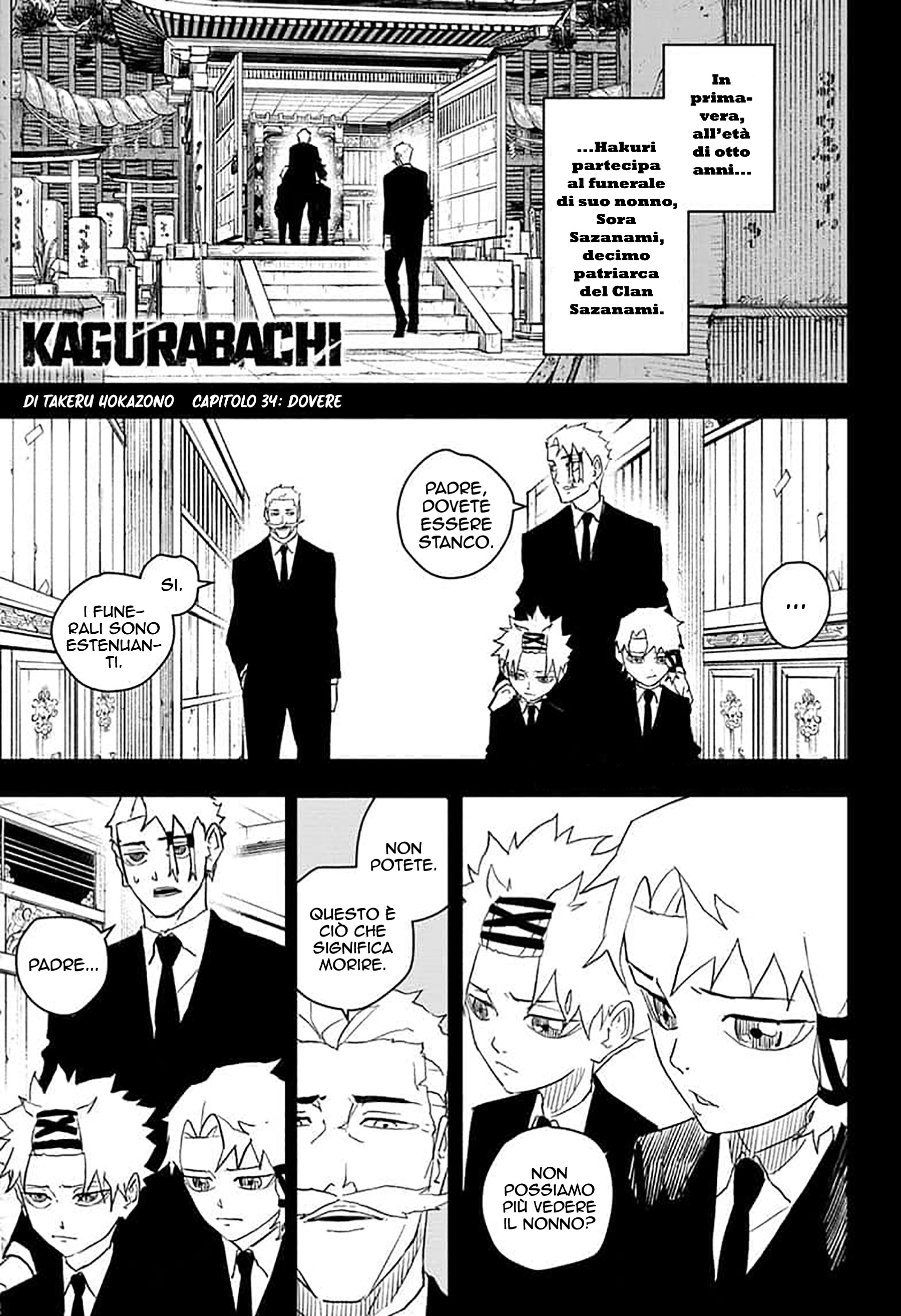 Kagurabachi Capitolo 34 Scan ITA